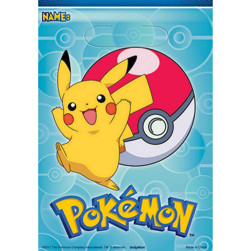 Pokemon Core Loot Bags Amscan Asia Pacific