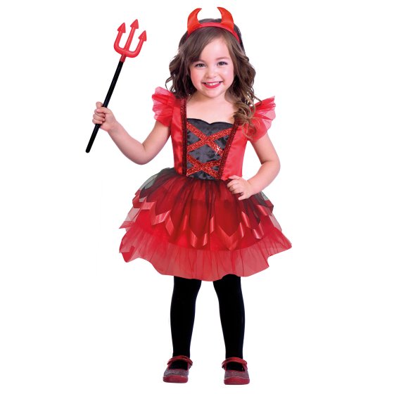 Costume Little Devil Girls 12-24 Months : Amscan Asia Pacific