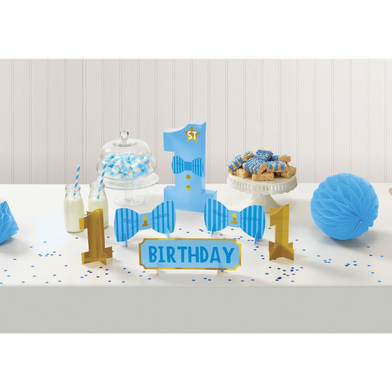 1st Birthday Boy Table Decorating Kit Amscan Asia Pacific