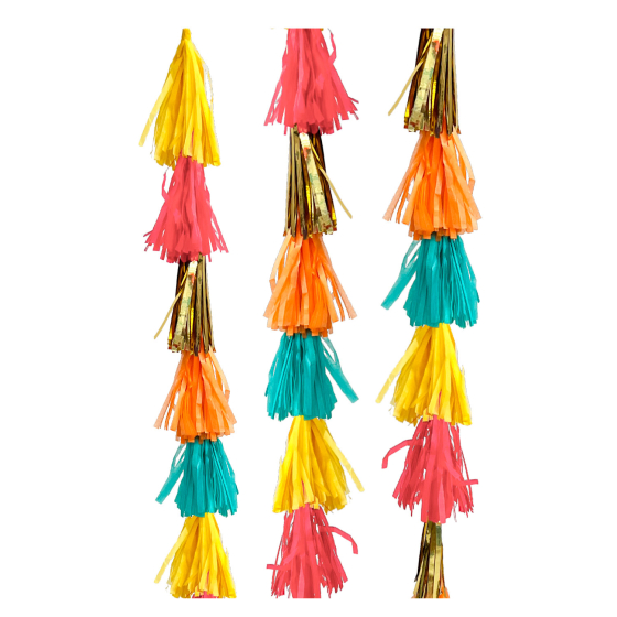 Diwali Tassel Garland Paper & Foil 1.3m Amscan Asia Pacific