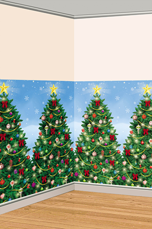 Evergreen Christmas Room Roll AMSCAN 674000 Evergreen Christmas Room Roll AMSCAN 674000