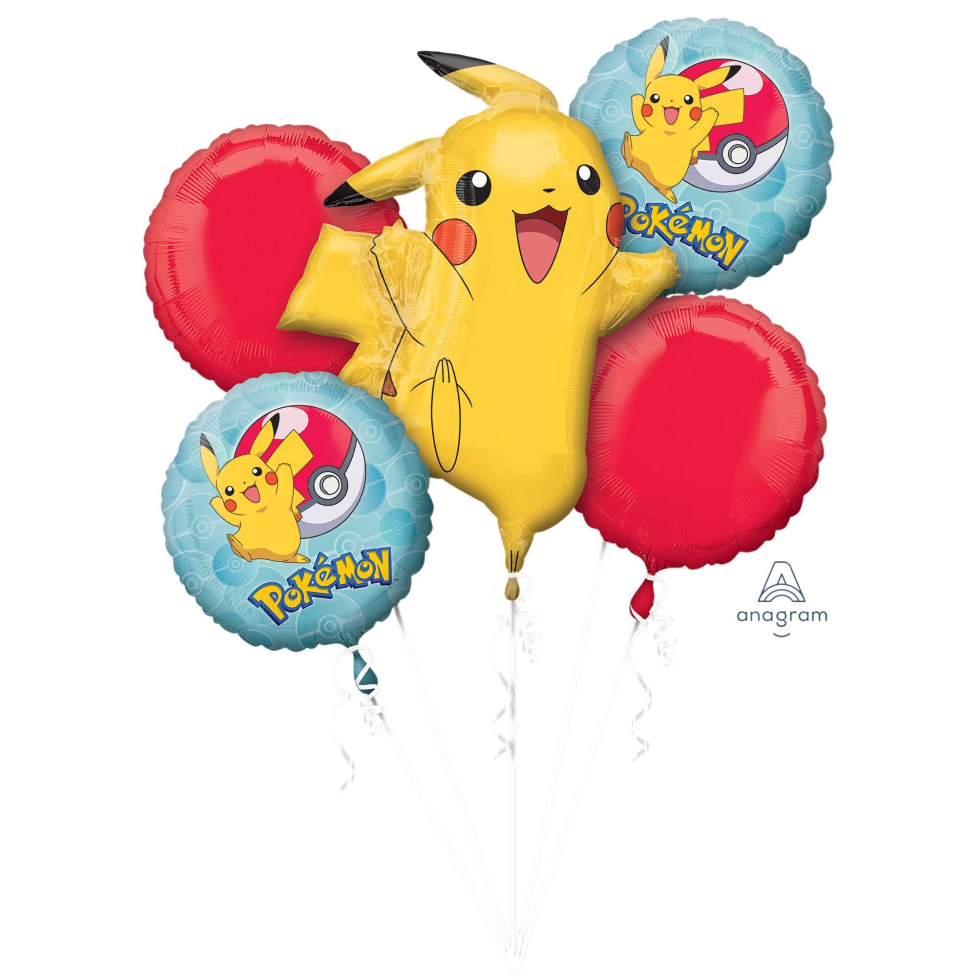 Ballons Pokémon Amscan : King Jouet, Anniversaire Amscan - Fêtes
